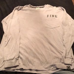 Pink long sleeve t-shirt